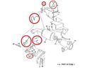 exhaust clamp HMMWV M998 Hummer H1
