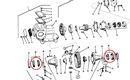 bearing assy differential Reo M35 M275