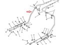 parking brake cable left HMMWV M998