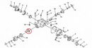 Einstellmutter vorne Differenzial Ford Mutt M151
