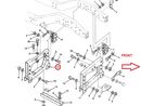 crossmember B Hummer H1 HMMWV M998