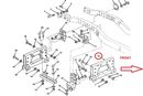 crossmember C Hummer H1 HMMWV M998