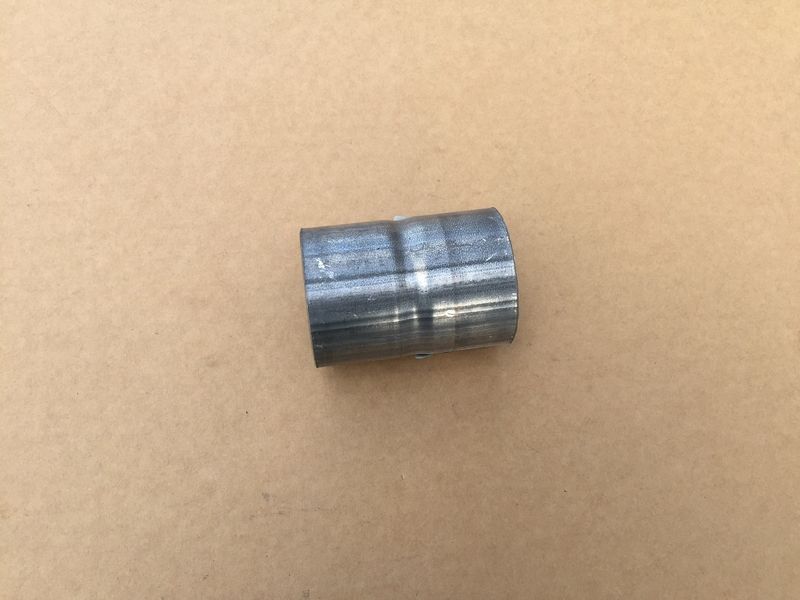 exhaust pipe connector 2,5" 63,5mm inside, 9,00