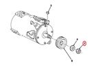 nut, self locking  pulley generator HMMWV A2