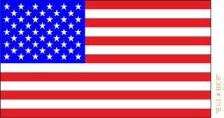 Aufkleber US Flagge klein
