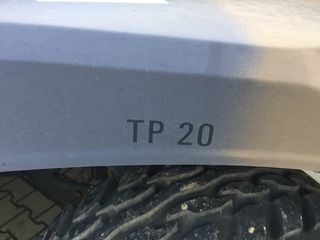 Aufkleber tire pressure TP 20