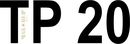 Aufkleber tire pressure "TP 20"