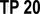 Aufkleber tire pressure "TP 20"