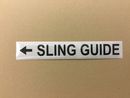 decal "SLING GUIDE" HMMWV M998