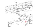 hose air duct passenger side lower HMMWV M998