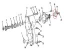 Flansch hinten Verteilergetriebe NP218