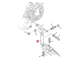 bracket double angle HMMWV M998