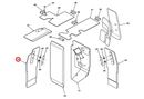 insulation pad left engine compartment HMMWV