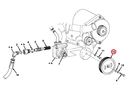 pulley flat power steering above 196901 HMMWV