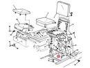shaft adjusting mechanism driverseat HMMWV
