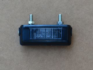 licence plate light threaded pin mounting outside