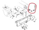 Haltekette mit Montagewinkel links Heckklappe HMMWV