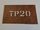 marking stencil "TP20"  1"