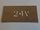 marking stencil "24 V"  1"