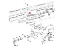 hose air duct driver side upper HMMWV Humvee M998