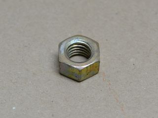 hex nut UNC 1/2"-13 yellow galvanized