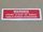 Aufkleber "WARNING - WINCH CABLE"