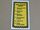 decal "VEHICLE OPERATIONS CHECKLIST"