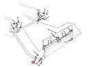 Zapfen Scharnier links Heckklappe Chevy Pick Up K30 M1008