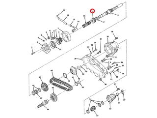 Schiebemuffe Schaltgabel Verteilergetriebe NP242 HMMWV