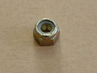 Écrou en pouce autobloquant UNC 5/16"-18 galvanisé jaune