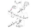 mounting bracket brake line rear HMMWV