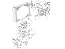 grommet radiator mount M900-series M35A3