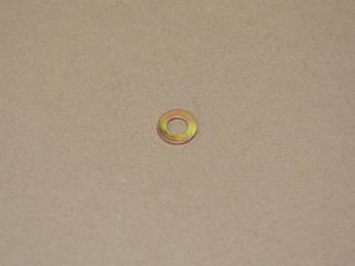 Rondelle en pouce 5/16" acier galvanisé jaune