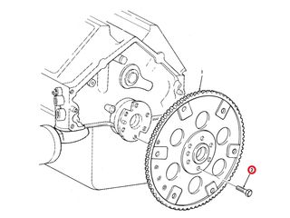 Schraube Starterzahnkranz HMMWV Humvee M998