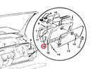 Schraube Handschuhfachdeckel Chevy K30 K5