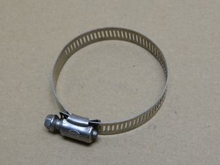 Collier de serrage en acier galvanisé 2,31" - 3,25" x 0,5"