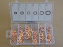 copper washer assortment SAE 110 pieces
