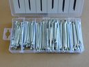 cotter pin assortment large sizes SAE 150 pieces zinc plated