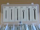 cotter pin assortment large sizes SAE 150 pieces zinc plated