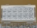lock washer + toothed lock washer assortment SAE 720 pieces zinc plated steel