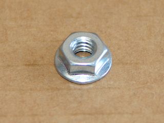 Écrou en pouce avec bride UNC 1/4"-20 Grade 2 galvanisé