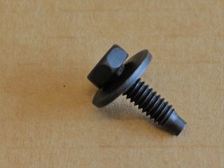 Vis du corps en pouce UNC 1/4"-20 x 0,875" Grade 5 noir