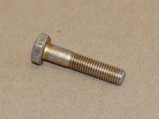 Vis en pouce UNF 1/4"-28 x 1,25" Grade 8 galvanisé jaune