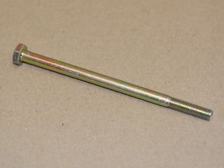 bolt hex head UNF 1/4"-28 x 4.25" Grade 8 yellow galvanized / new