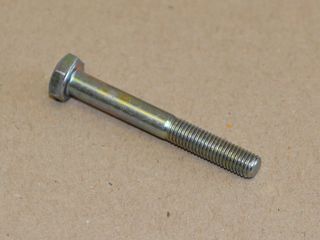 Vis en pouce UNF 1/4"-28 x 2,00" Grade 8 galvanisé jaune