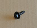 screw tappered 6,3 x 25 hex head with washer black