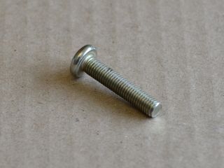 bolt panhead UNF 1/4"-28 x 1.25" yellow galvanized Phillips