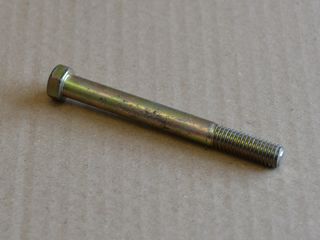hex bolt UNC 7/16"-14 x 4.25" Grade 8 yellow galvanized