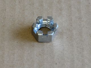 Écrou à créneaux en pouce UNC 1/2"-13 galvanisé