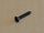 screw tappered #6 x 0.75" flat countersunk head black
